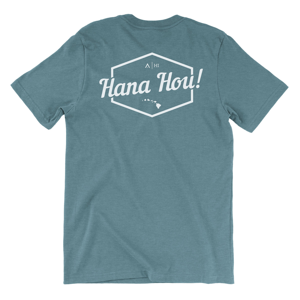 Pop-Up Mākeke - Aloha Ke Akua Clothing - Hana Hou Men&#39;s Short Sleeve T-Shirt - Heather Slate