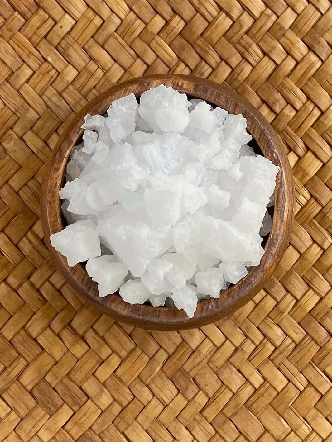 Pop-Up Mākeke - Sea Salts of Hawaii - Pure Kona Grinder Sea Salt Pouch Texture