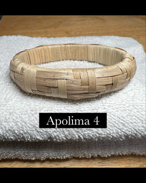 Apolima Lauhala Barrel Bracelet - Style #4
