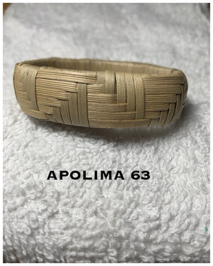 Apolima Lauhala Barrel Bracelet - Style #63