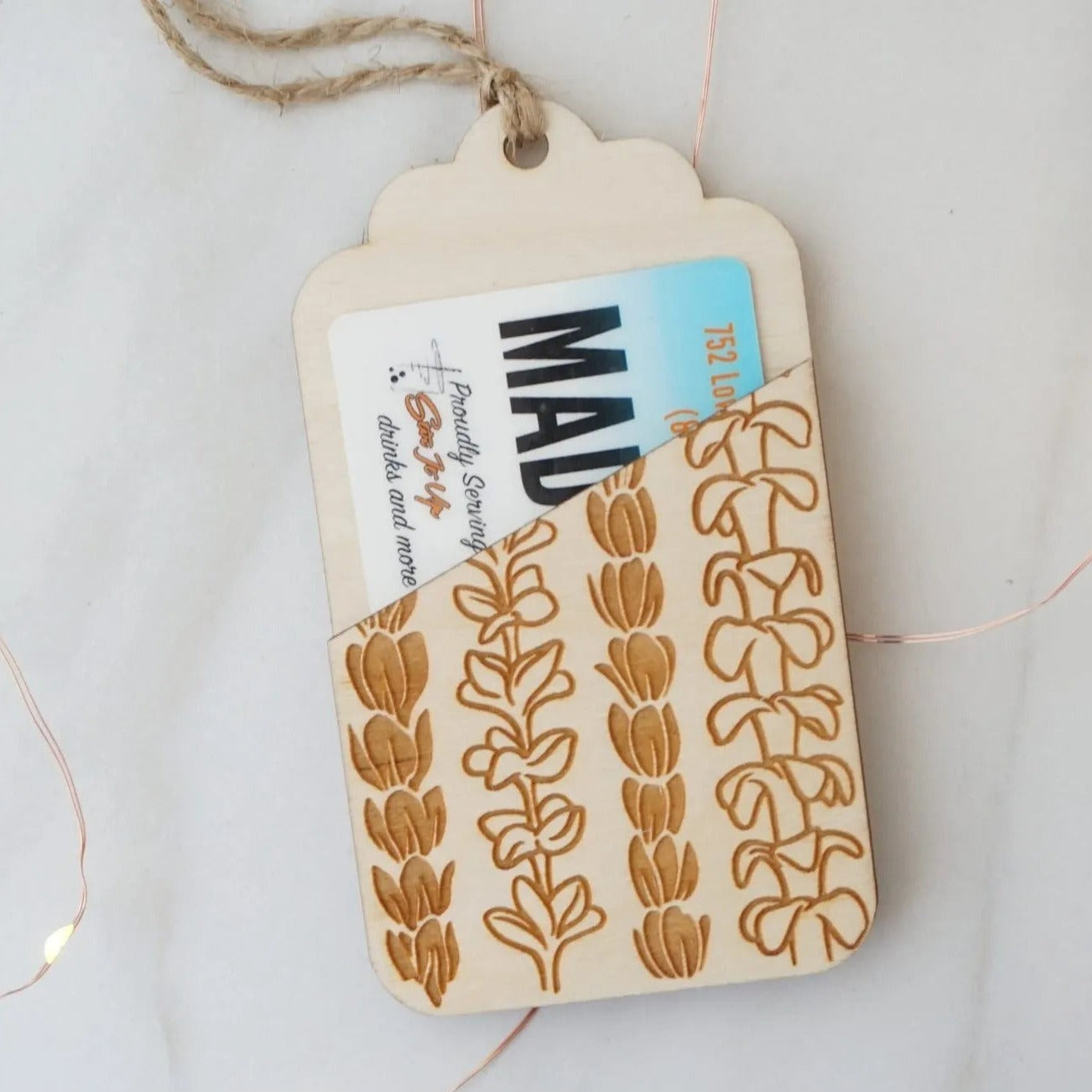 Lei Day Gift Card Holder