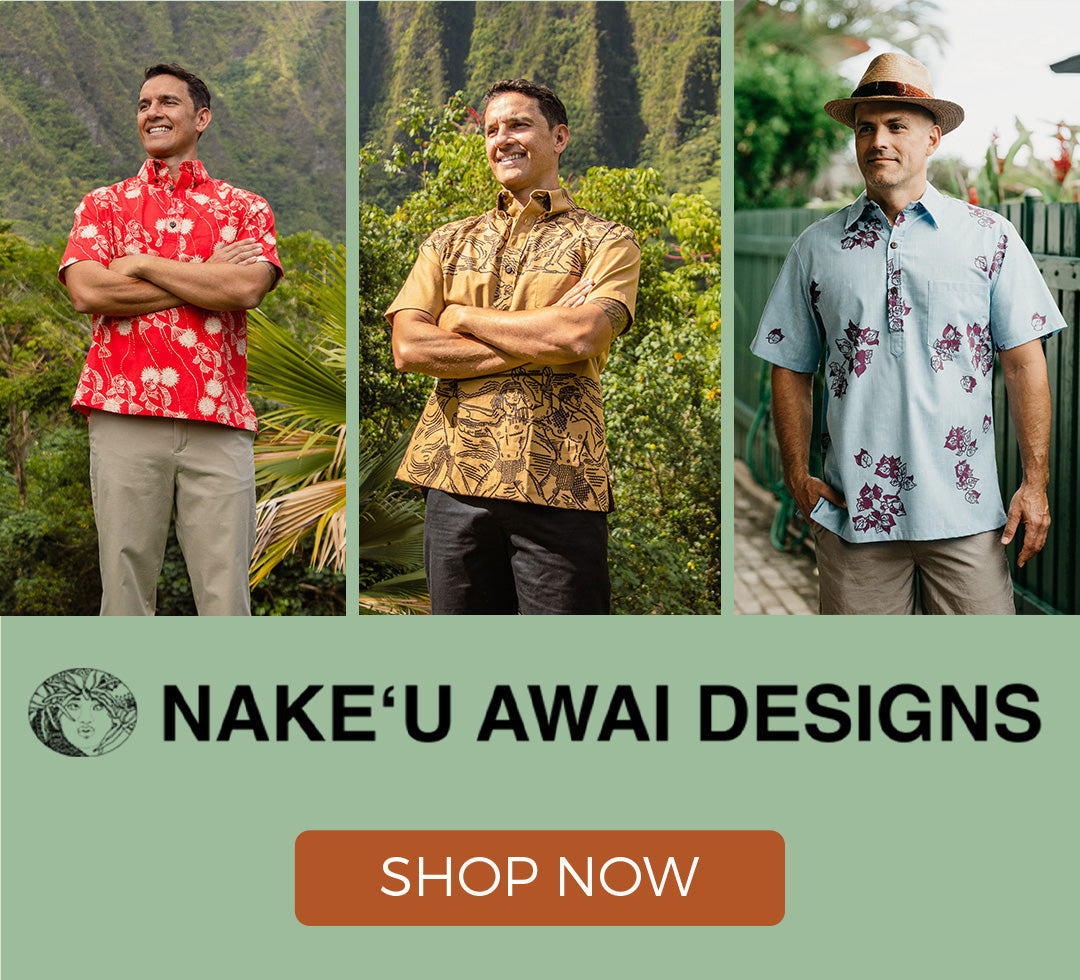 Nake'u Awai Designs Clothing