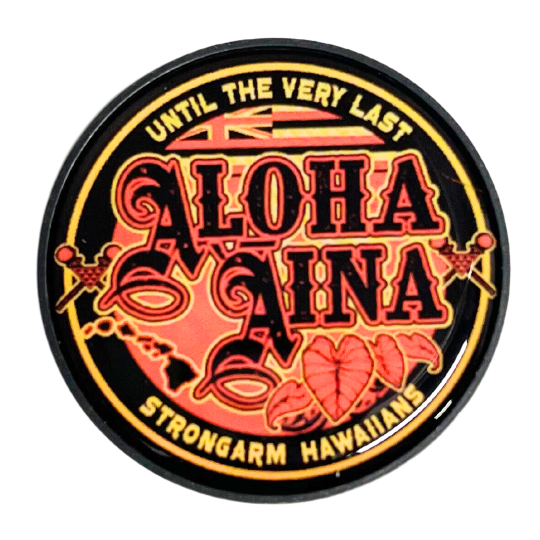 Pop-Up Mākeke - Strongarm Hawaiians - Phone Grip - Aloha Aina - Front View