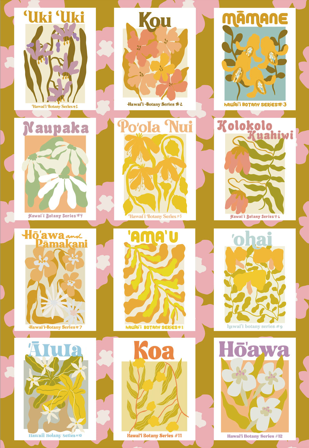 Pop-Up Mākeke - Surf Shack Puzzles - Hawai'i Botany Series - 1000 Piece Puzzle