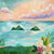 Pop-Up Mākeke - Surf Shack Puzzles - "Mokulua Glow" by Lindsay Wilkins Puzzle - Front View