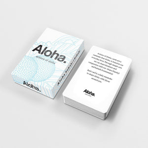 Pop-Up Mākeke - Actions of Aloha Action Cards - Deck 2 - Front & Inside
