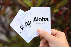 Pop-Up Mākeke - Actions of Aloha Action Cards - Deck 2 - In Hand