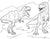 Pop-Up Mākeke - Advance Wildlife Education - Dinosaur Prehistoric Wildlife Educational Coloring Book - Coloring Page