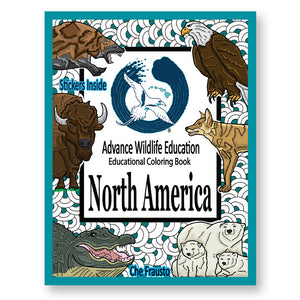 Pop-Up Mākeke - Advance Wildlife Education - North America Wildlife Educational Coloring Book