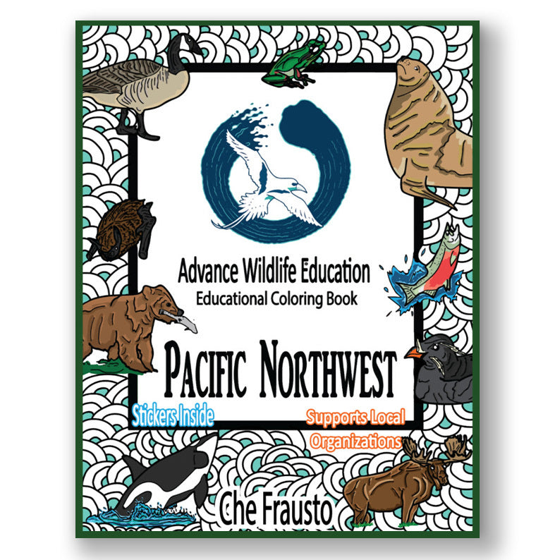 Pop-Up Mākeke - Advance Wildlife Education - Pacific Northwest Wildlife Educational Coloring Book