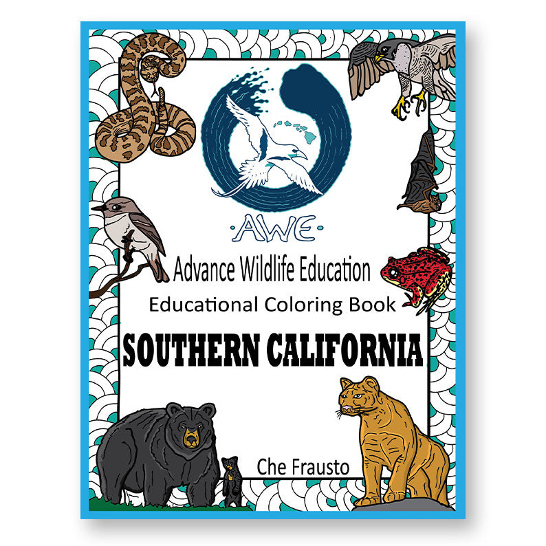 Pop-Up Mākeke - Advance Wildlife Education - Southern California Wildlife Educational Coloring Book