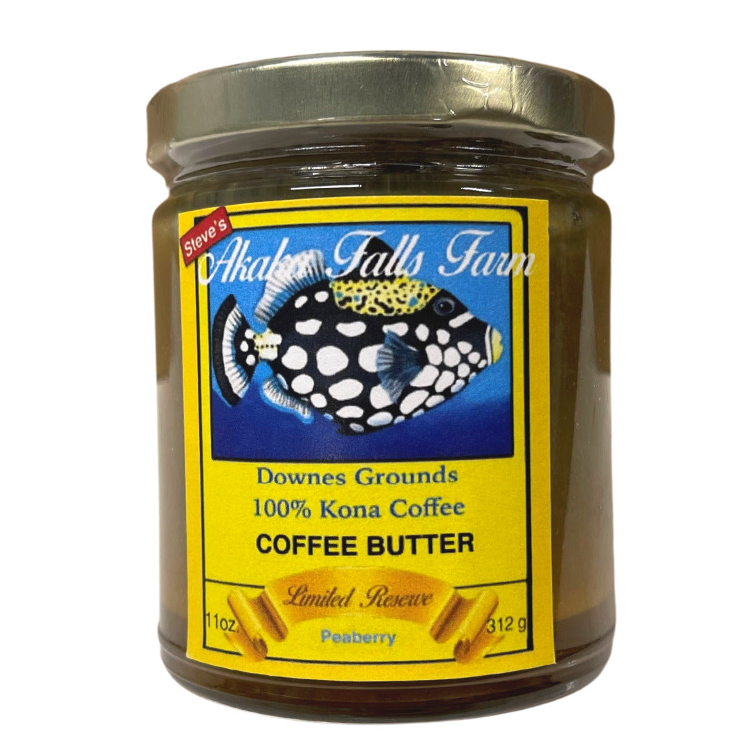 Pop-Up Mākeke - Akaka Falls Farm - 100% Kona Coffee Butter - Front View