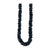 Pop-Up Mākeke - Akalei Designs - Matte Black Dragon Scales Necklace Lei - 36in - Close Up