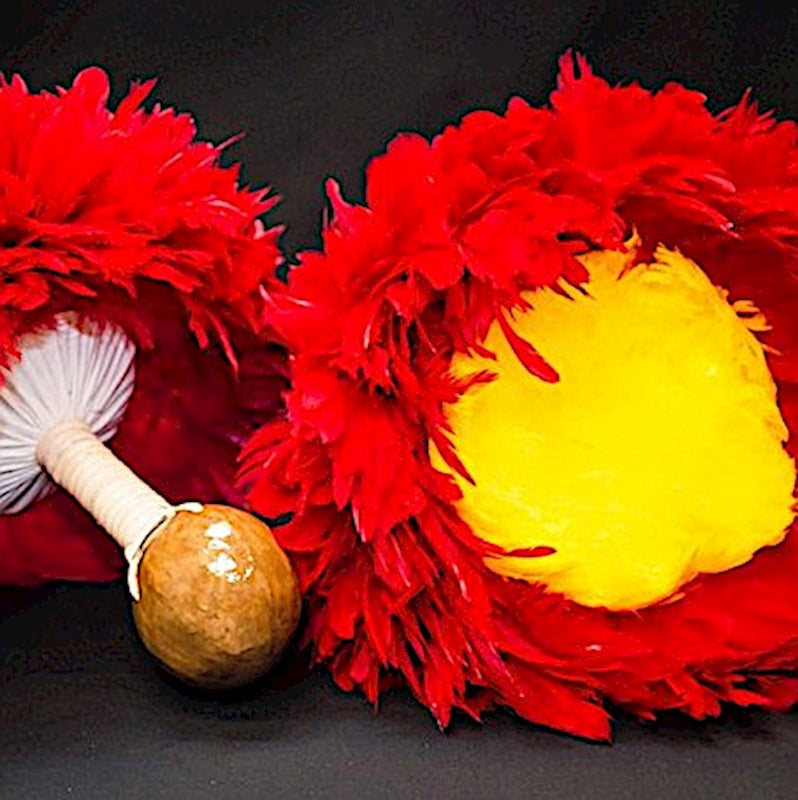 ʻUliʻUli - Medium Red & Yellow