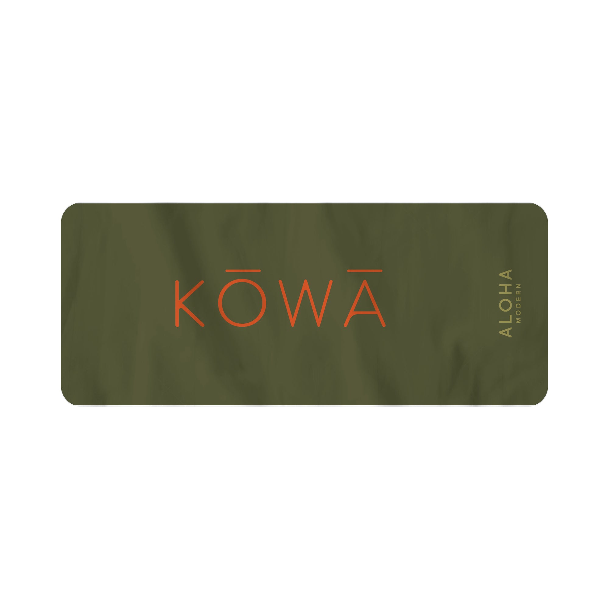 Pop-Up Mākeke - Aloha Modern - Kowa Sport Towel - Back View