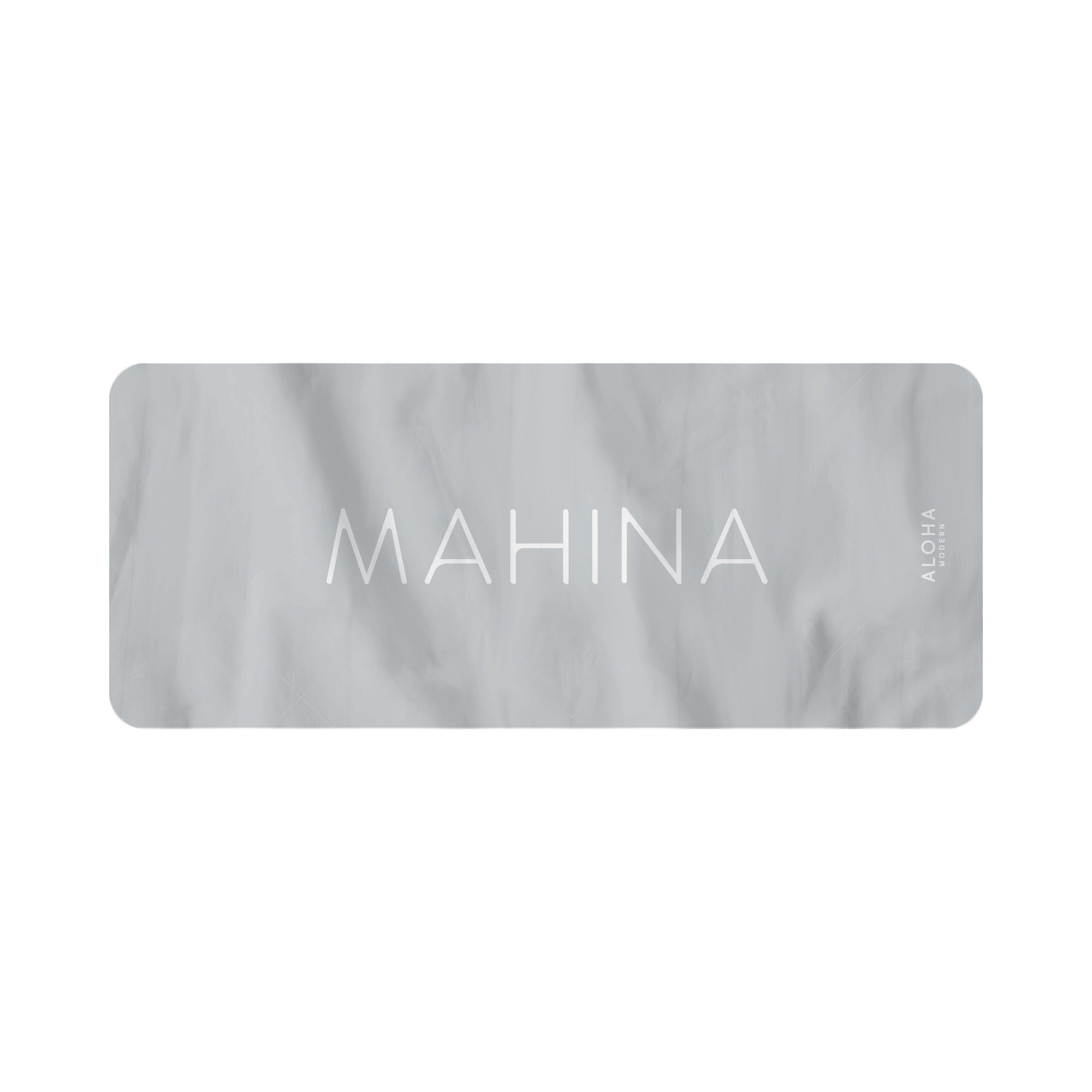 Pop-Up Mākeke - Aloha Modern - Mahina Microfiber Towel - Back View