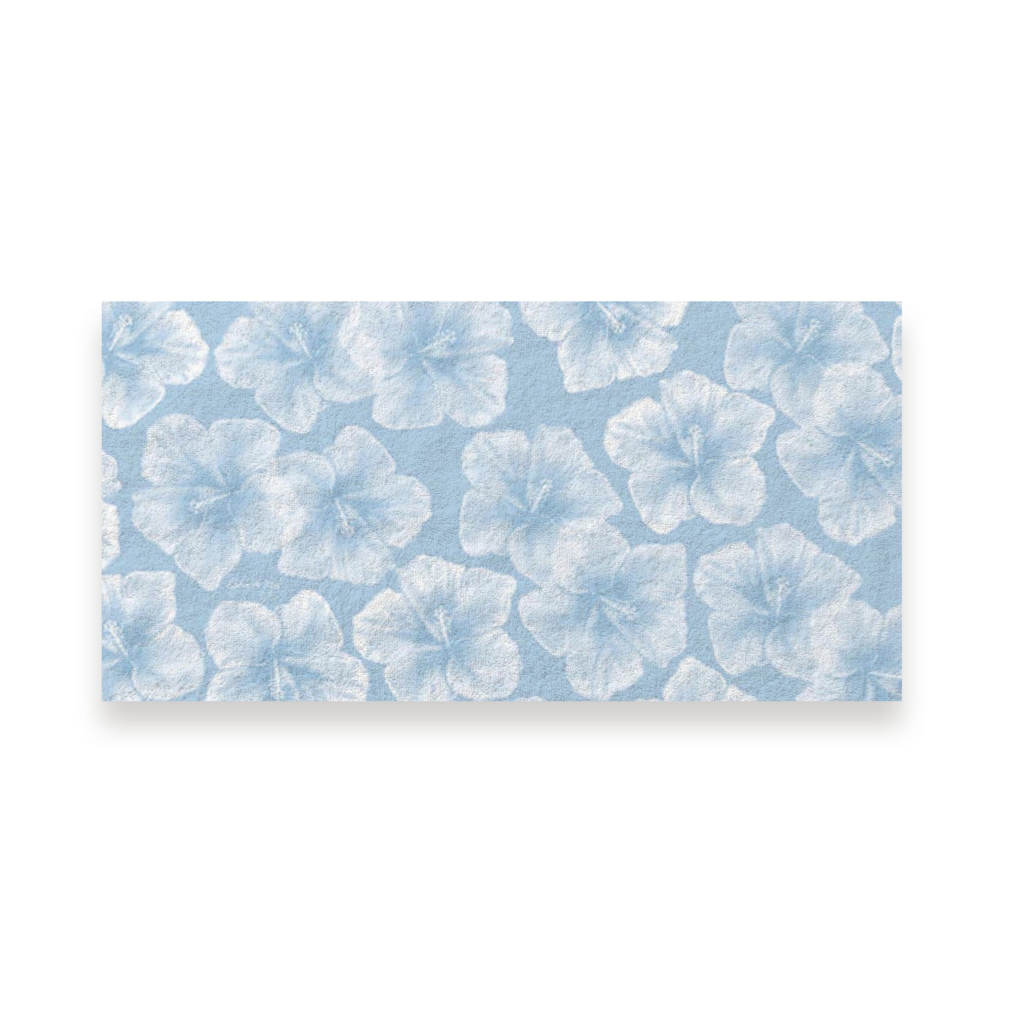 Pop-Up Mākeke - Aloha de Mele LLC - Sand Free Microfiber Towel - Summer Blue - Front View