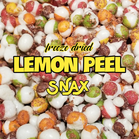 Pop-Up Mākeke - Any Kine Snax - Freeze Dried Lemon Peel Snax