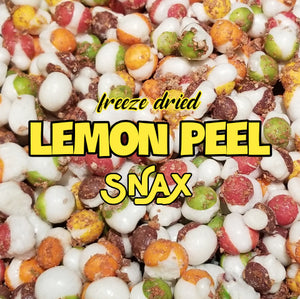 Pop-Up Mākeke - Any Kine Snax - Freeze Dried Lemon Peel Snax