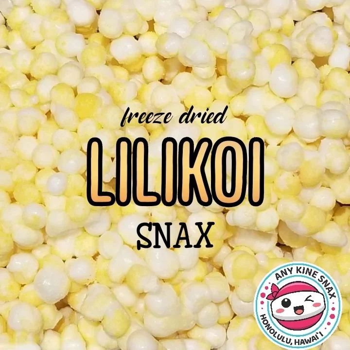 Pop-Up Mākeke - Any Kine Snax - Freeze Dried Liliko'i Snax