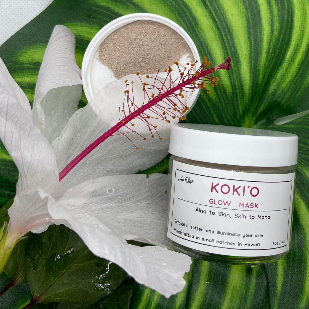 Pop-Up Mākeke - Botanica Skincare - KOKIʻO Exfoliant  Glow Mask
