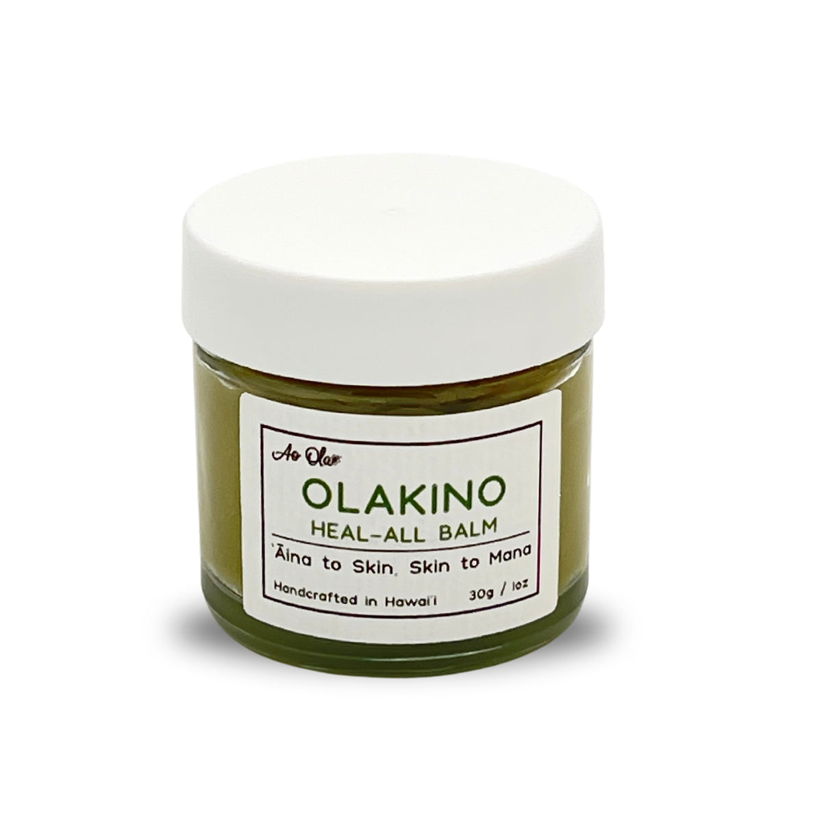 Pop-Up Mākeke - Botanica Skincare - Olakino Healing Balm - Front View