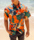 Pop-Up Mākeke - David Shepard Hawaii - Kaniakapūpū Lehua 'Alani Men's Aloha Shirt - Close Up