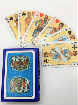 Pop-Up Mākeke - Friends of Iolani Palace - Royal Hawaiian Blue Playing Cards