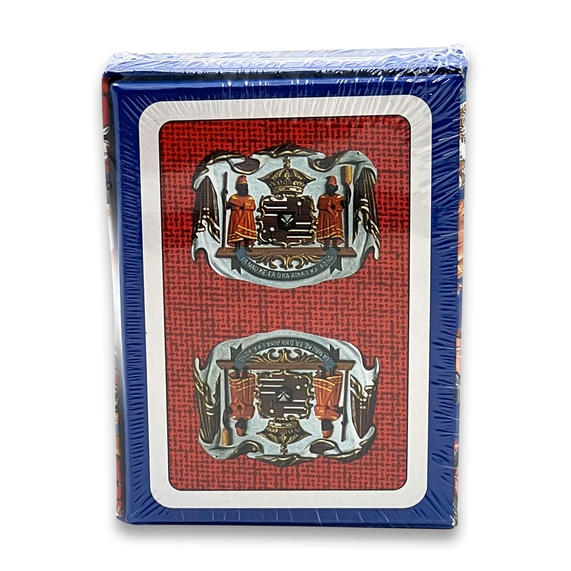 Pop-Up Mākeke - Friends of Iolani Palace - Royal Hawaiian Red Playing Cards - Front View
