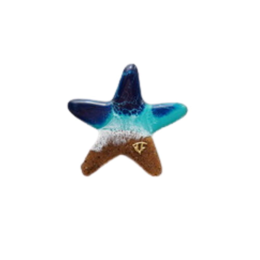 Ocean Resin Magnet - Starfish