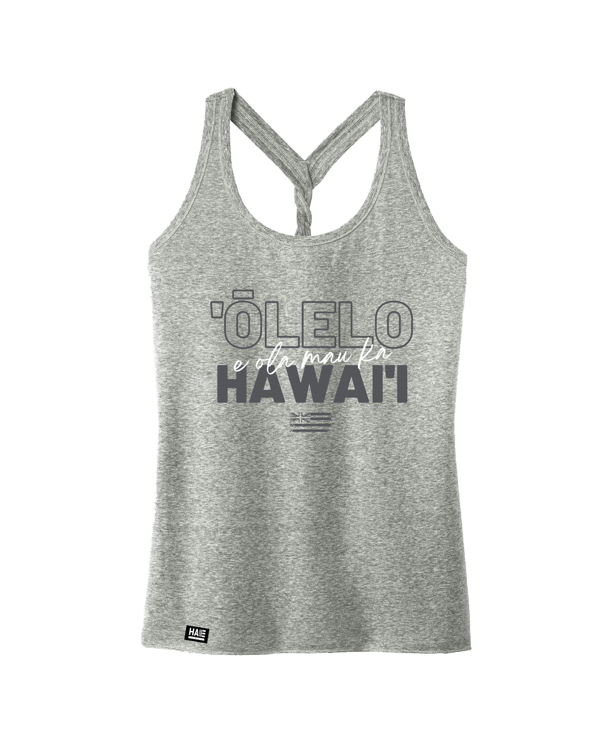 Pop-Up Mākeke - Hae Hawaii-WP - E Ola Mau Ka ʻŌlelo Hawaiʻi Women&#39;s Tank Top
