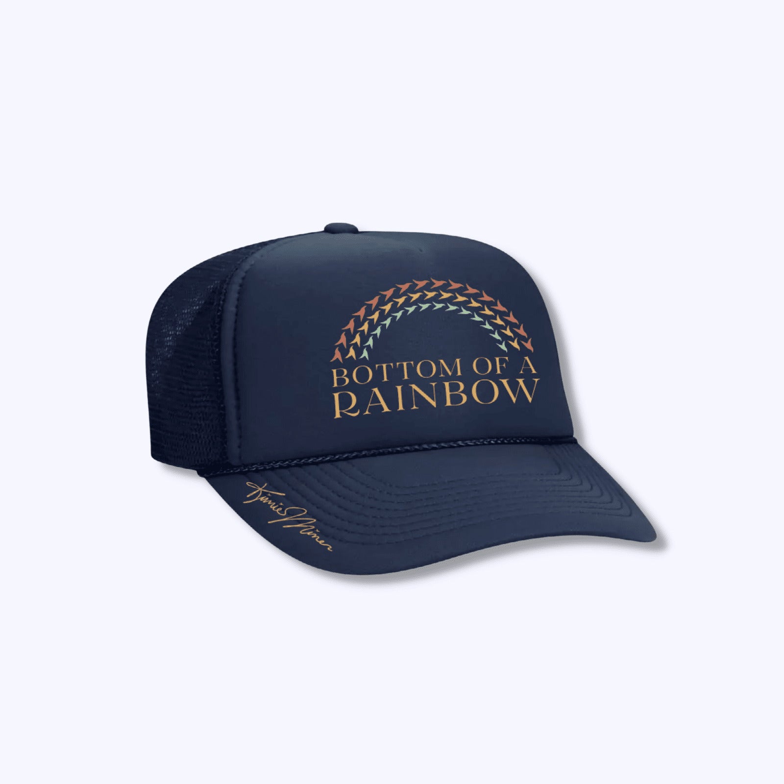Pop-Up Mākeke - Haku Collective - Bottom Of A Rainbow Adult Trucker Hat