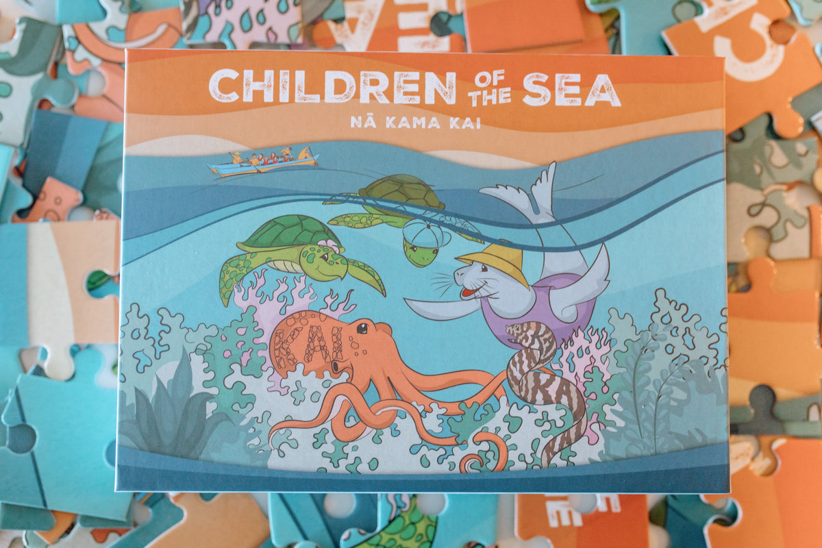 Pop-Up Mākeke - Haku Collective - Children Of The Sea Kid&#39;s Puzzle