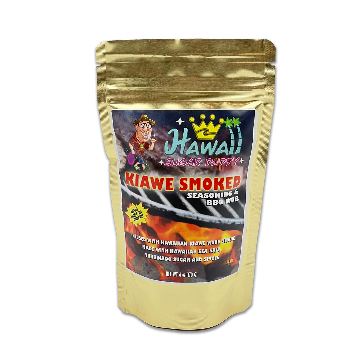 Pop-Up Mākeke - Hawaii Fry-O Food Group - Hawaii Sugar Daddy Kiawe Smoked Seasoning &amp; BBQ Rub