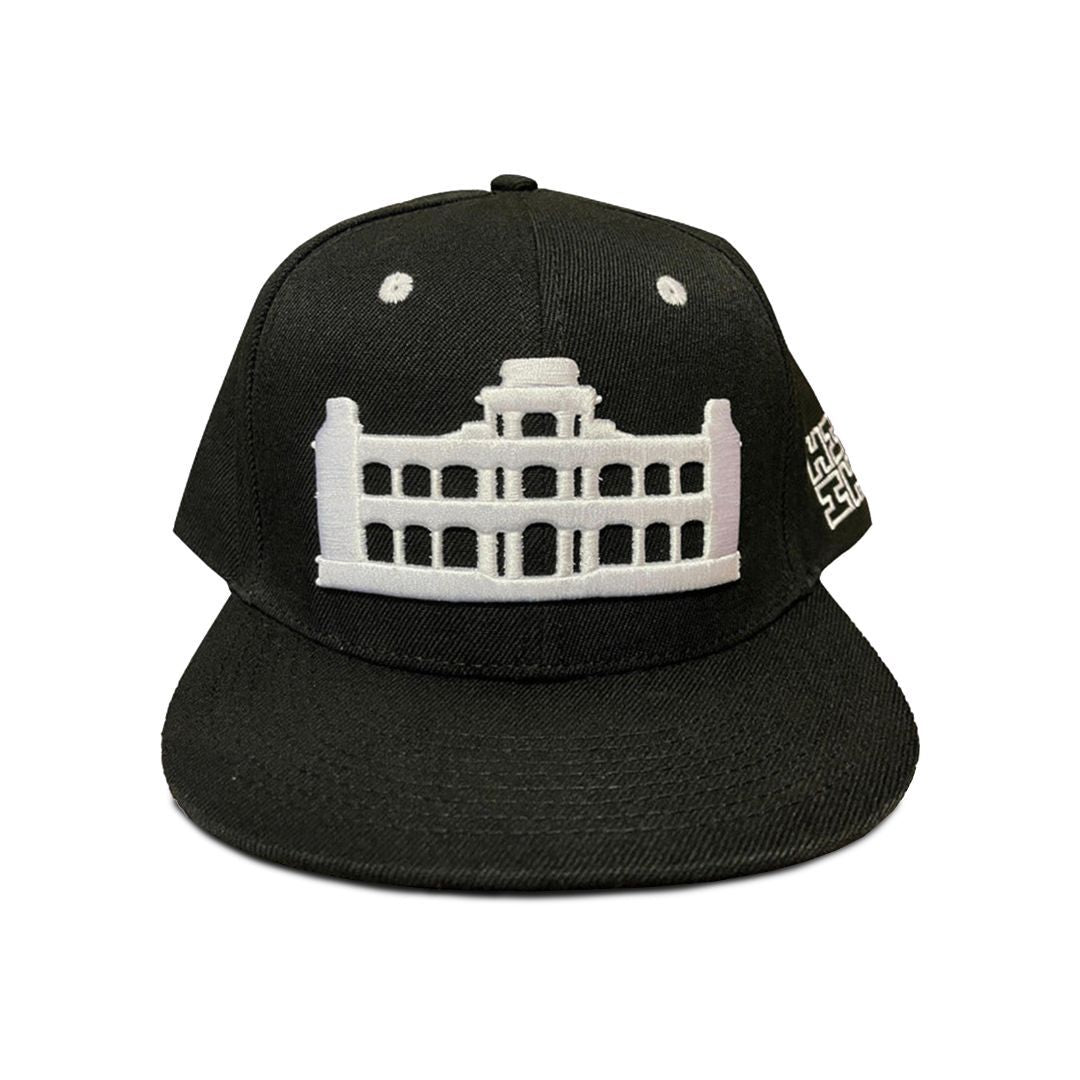 Black &amp; White Palace Snapback Hat