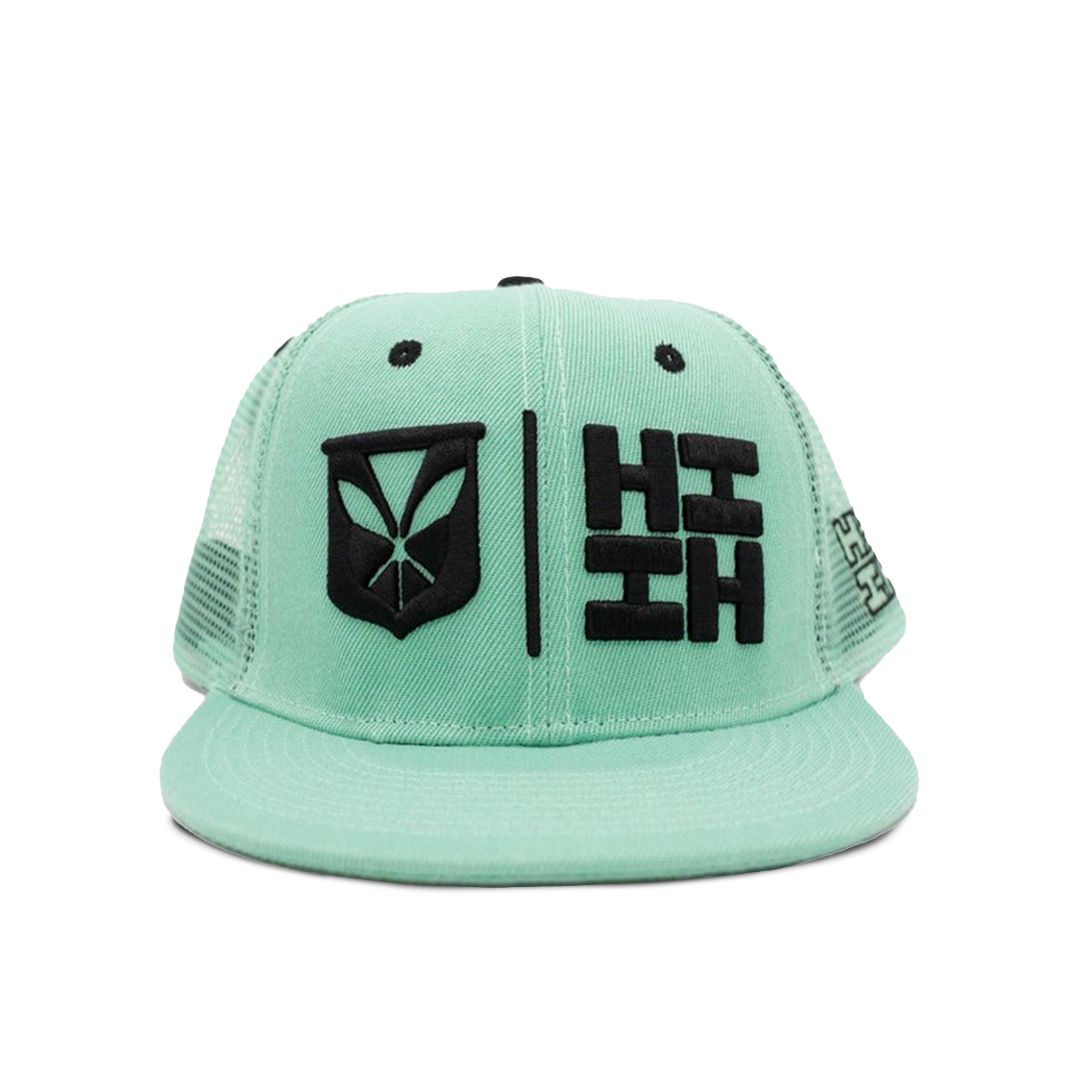 Mint Simple Logo Snapback Hat