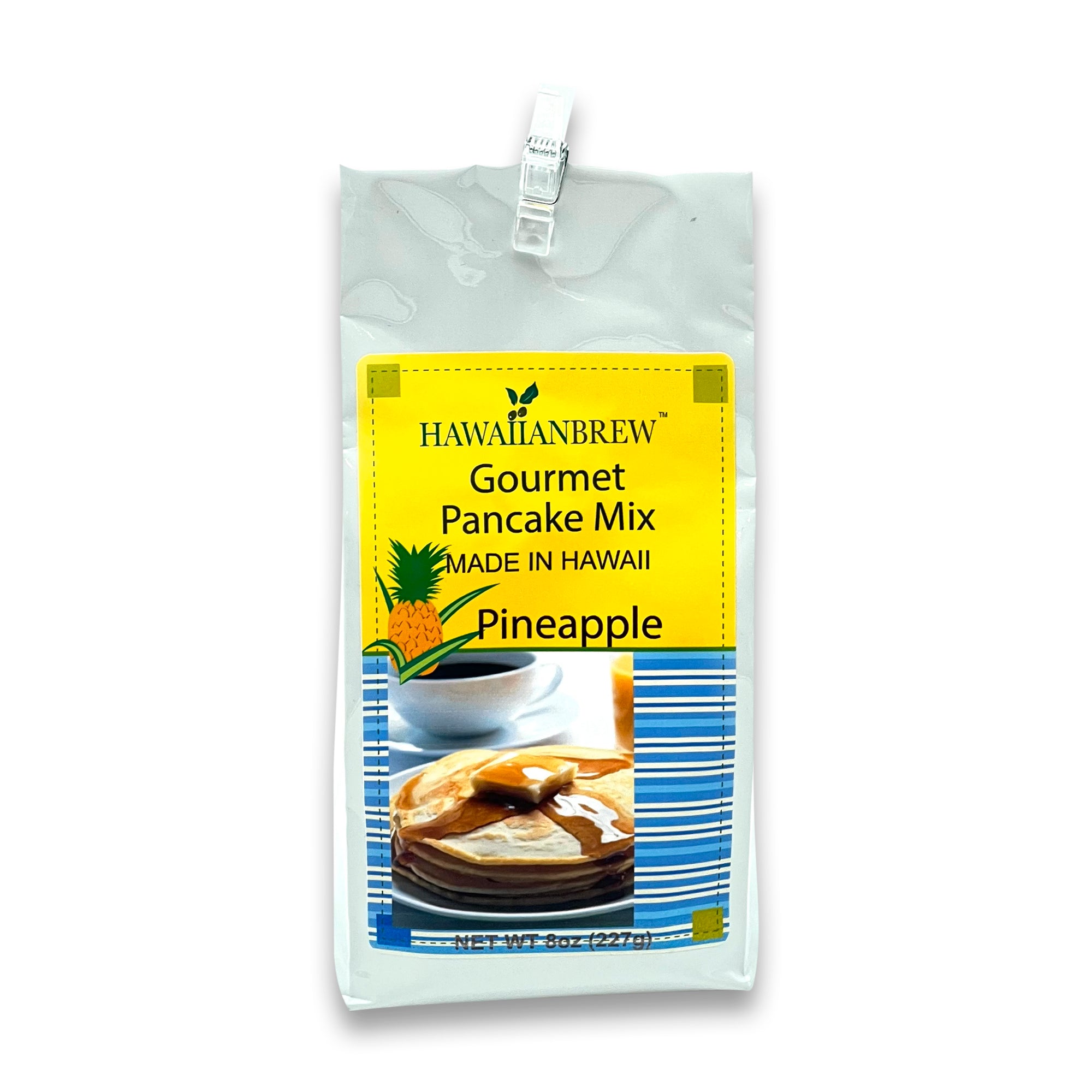 Pop-Up Mākeke - Hawaiian Brew - Pineapple Gourmet Pancake Mix - Front View