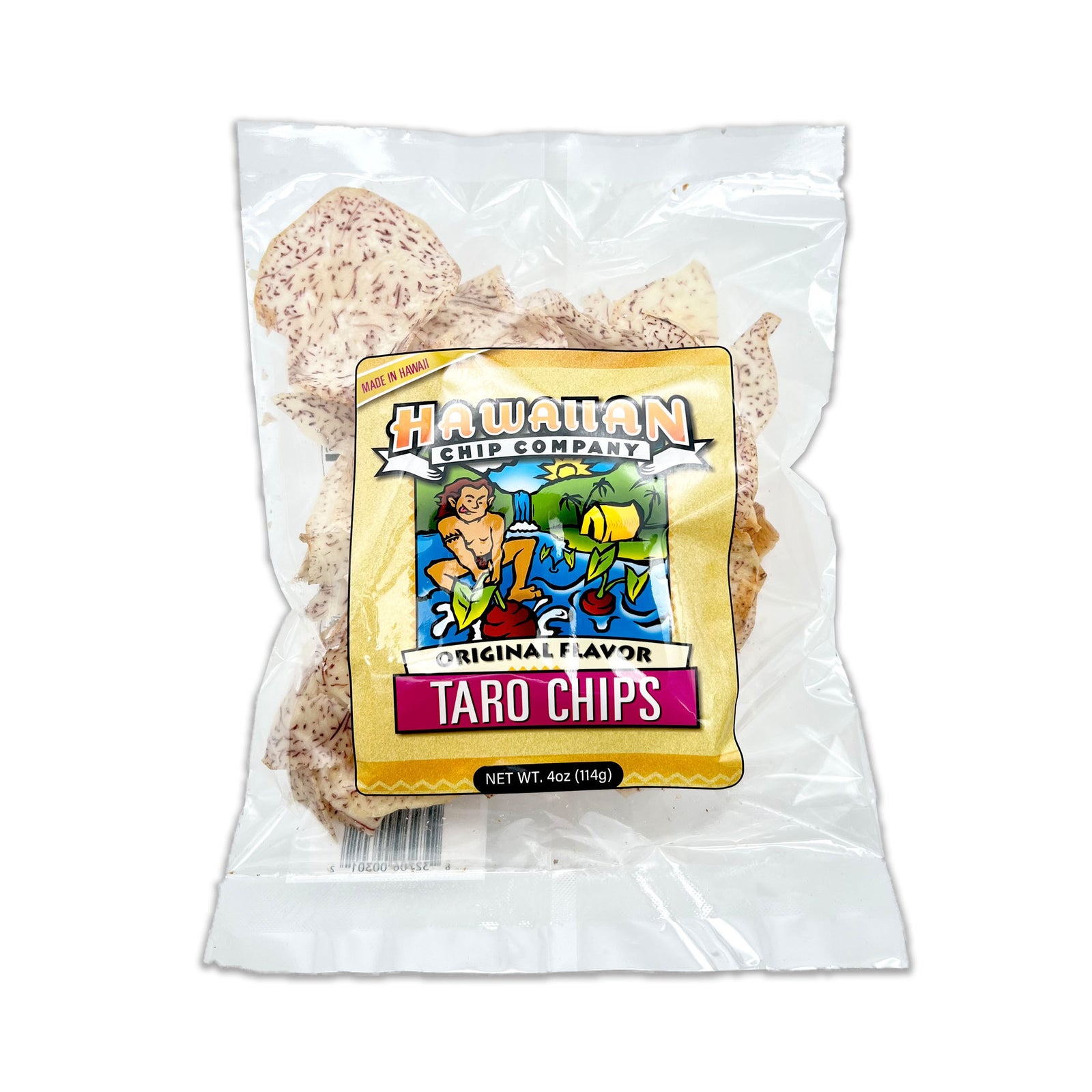 Pop-Up Mākeke - Hawaiian Chip Company - Original Flavor Taro Chips - Front View