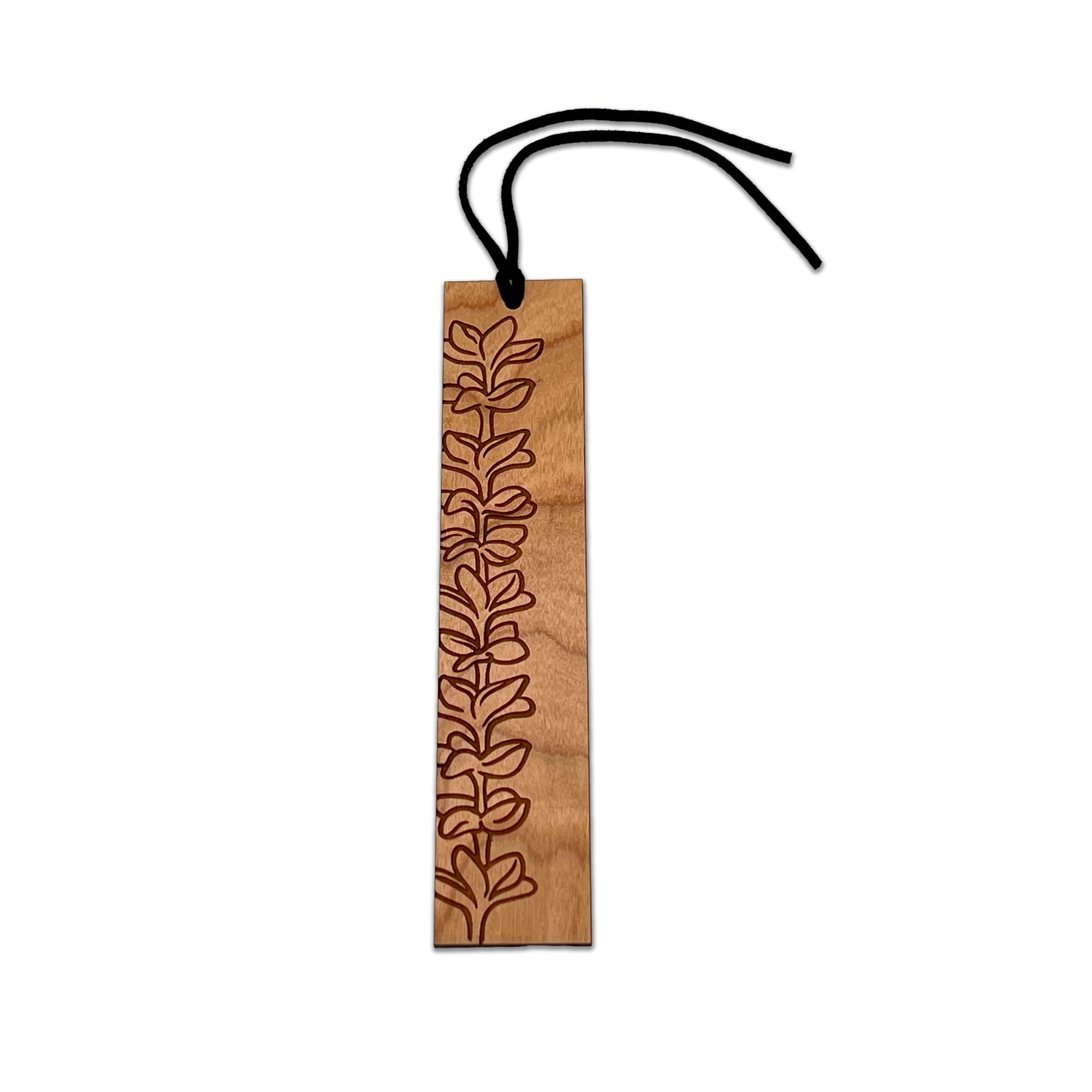 Wood Pua Bookmark - Plumeria