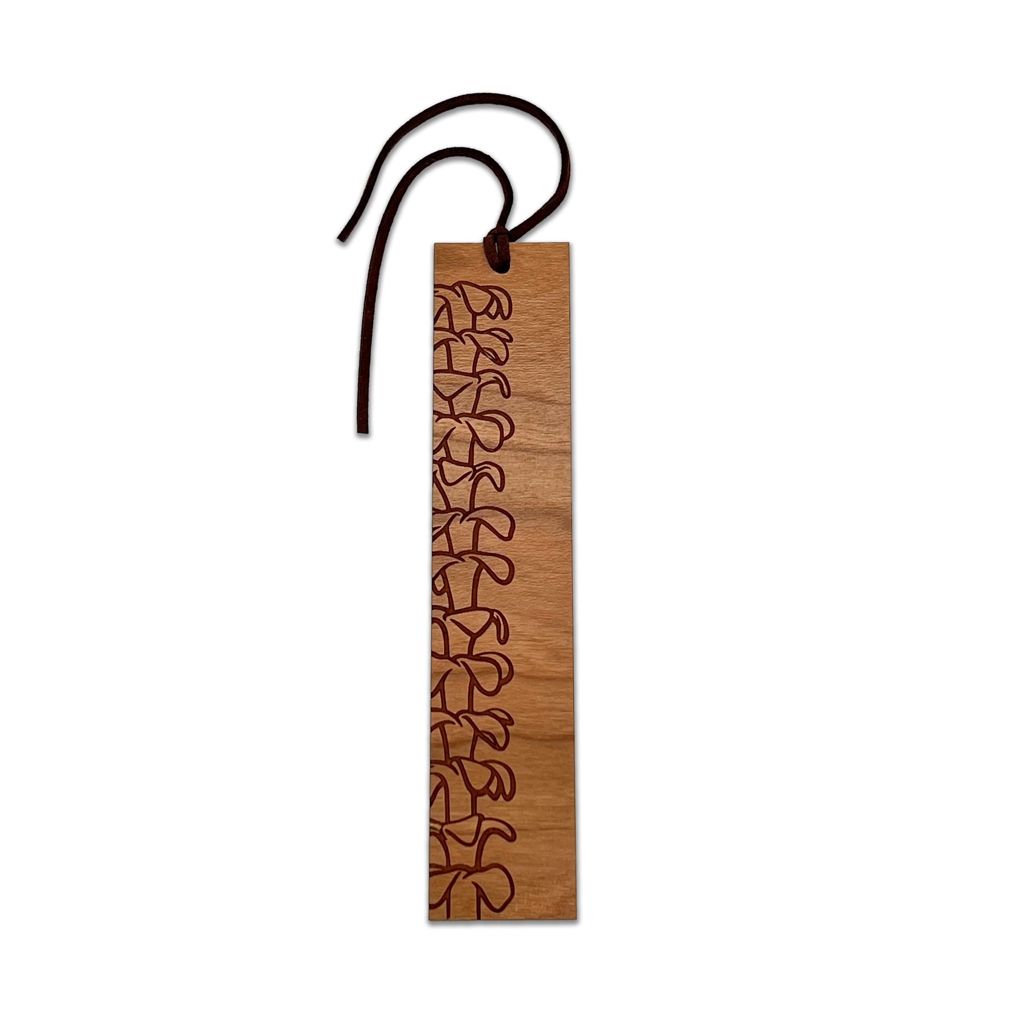 Wood Pua Bookmark - Puakenikeni