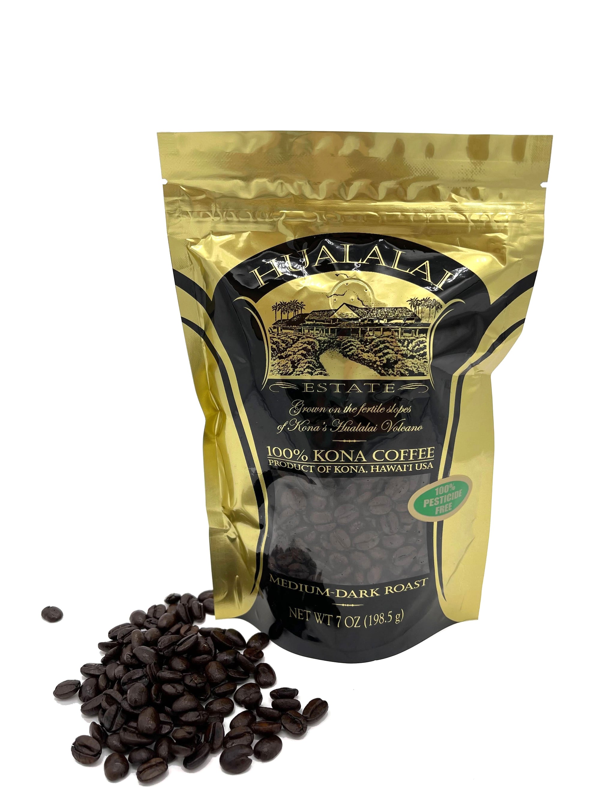 Pop-Up Mākeke - Hualalai Estate Coffee - Premium Estate Whole Bean Kona Coffee