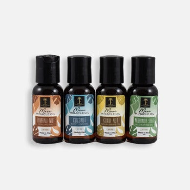 Pop-Up Mākeke - Island Essence - The Maui Miracle Oil 4 Pack Collection