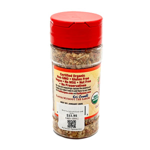 Pop-Up Mākeke - Ka'iulani Spices LLC - Alaea Sea Salt with Garlic & Herbs - Back View