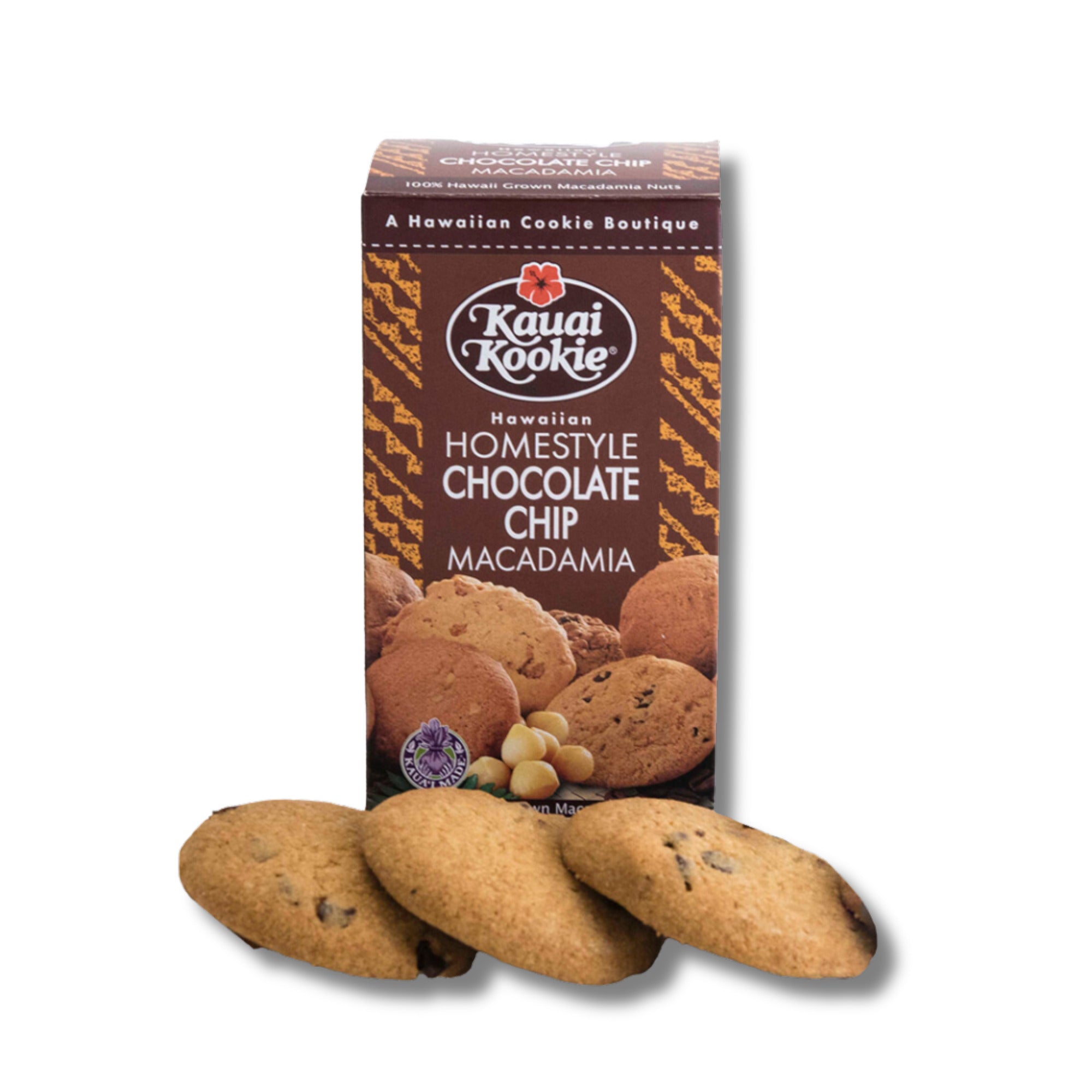 Pop-Up Mākeke - Kauai Kookie - Homestyle Chocolate Chip Macadamia Nut Cookies - 5oz