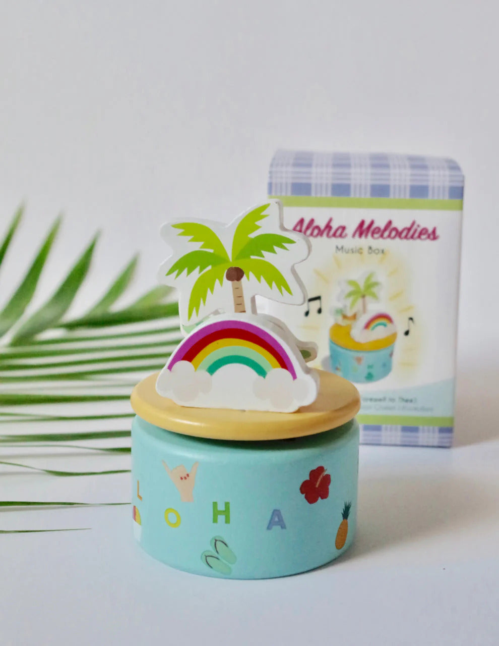 Pop-Up Mākeke - Keiki Kaukau - Aloha Melodies Music Box - Front View