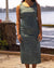 Pop-Up Mākeke - Kini Zamora - Silversword Bodycon Maxi Dress - Blue - Front View