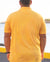Pop-Up Mākeke - Kini Zamora - Silversword Polo Shirt - Yellow - Back View