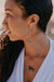 Pop-Up Mākeke - Laha'ole Designs - Tahitian Pearl Threader Earrings - 14k Gold-Fill - In Use