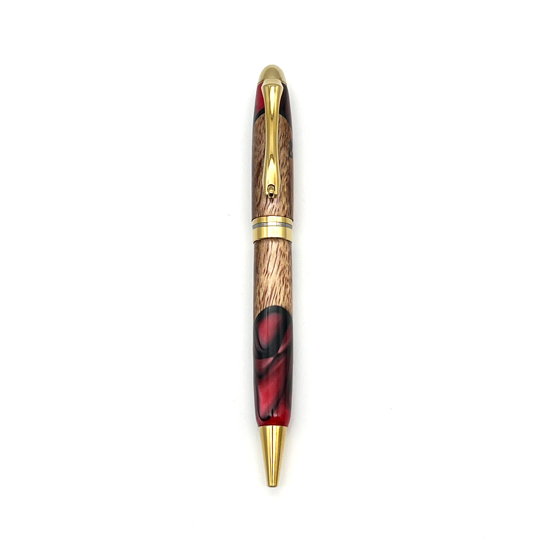 Pop-Up Mākeke - Lau Lau Woodworks - Designer Neopean Ballpoint Pen - Style #3