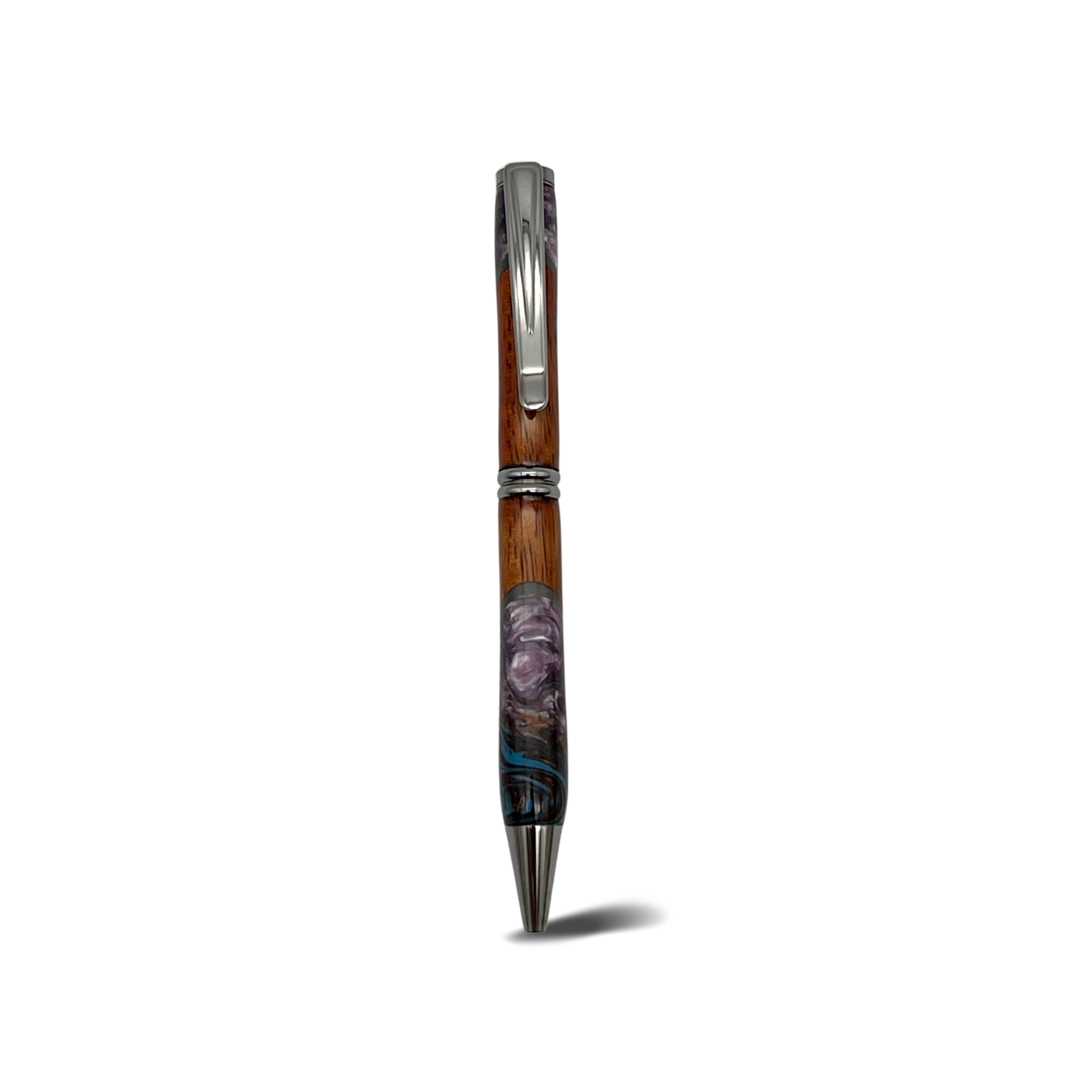 Pop-Up Mākeke - Lau Lau Woodworks - Designer Simplicity Ballpoint Pen - Style #1